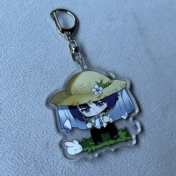 Wanderer ~ Scaramouche ~ Genshin Impact Character ~ Key Chain ~ 2 for $20 - Picture 6 of 6